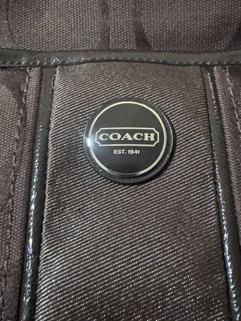 Authentic Coach Signature Foldover Crossbody travel bag F23304 - Picture 4 of 9